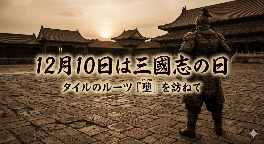 三国志の日にタイルの話