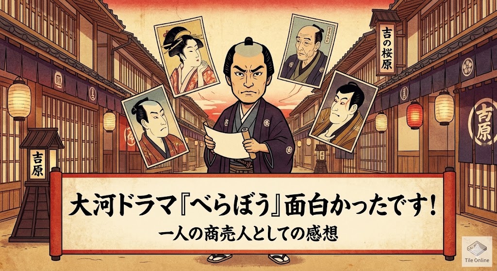 べらぼうをみて